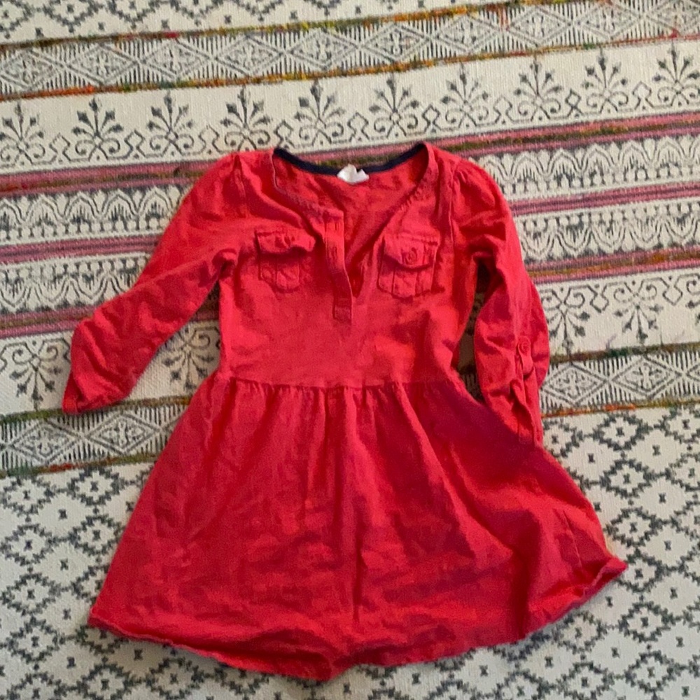 Tomato red play dress